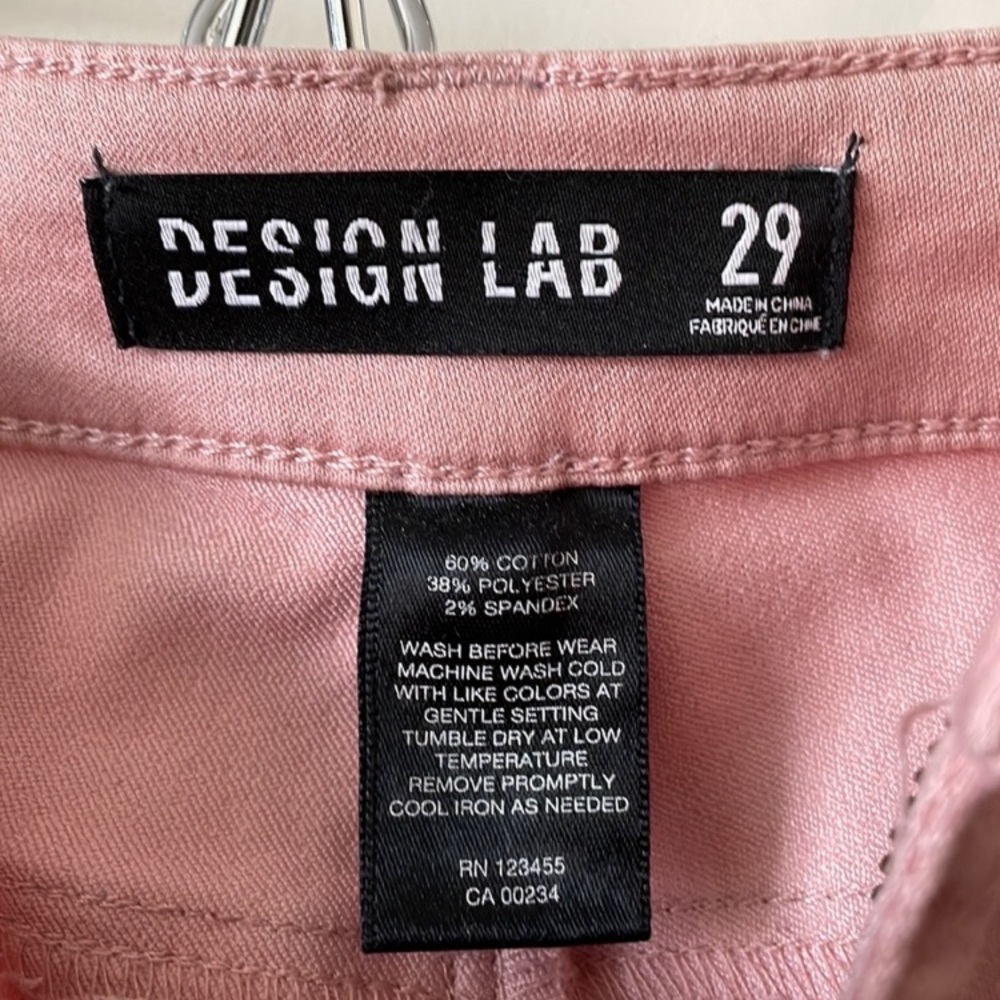 Design Lab Pink Jeans - Picture 2 of 2